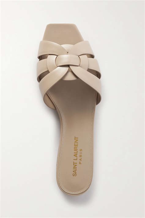 ysl beige sliders|Women's Saint Laurent Mules & Slides .